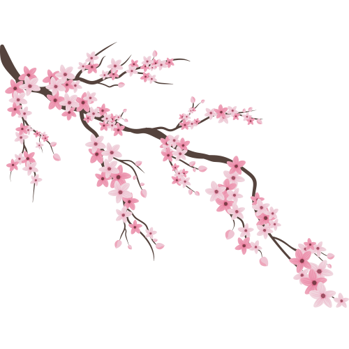 Stickers Branche de cerisier