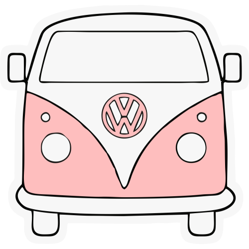 Sticker Combi Volkswagen | MPA Déco