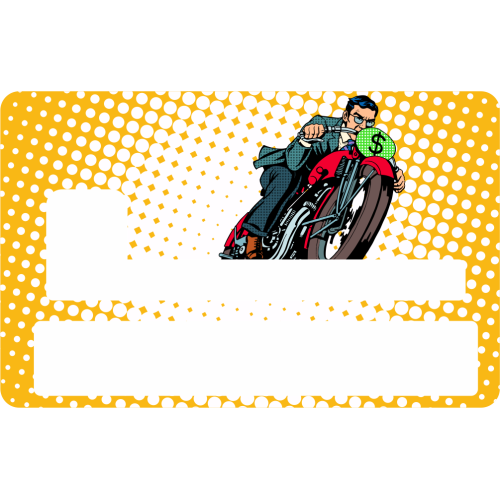 Sticker Cb Moto - Skin Pour Carte Bancaire - ref.cb040 ...