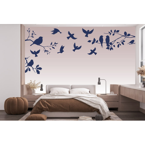 Papier Peint Panoramique Oiseaux 2 | MPA Déco