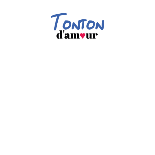 Body Bébé Blanc "100% Amour De Tata Et Tonton" - Pur Coton Manches Courtes
