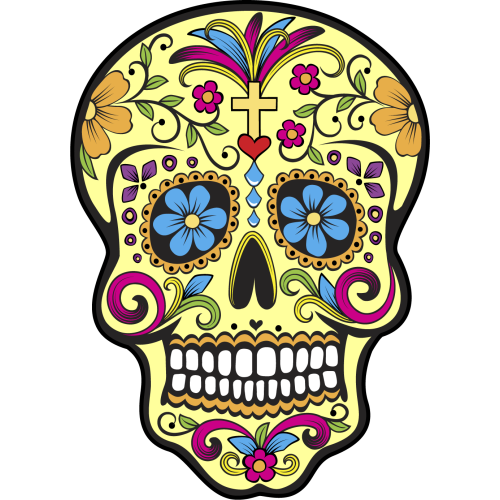 Calavera Tete De Mort Mexicaine 77 ref.d8052 MPA Déco Calavera Tete De Mort Mexicaine 77 ref.d8052 MPA Déco