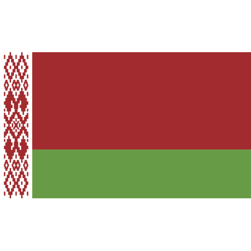 Autocollant Drapeau Biélorussie - ref.d9887 | MPA Déco