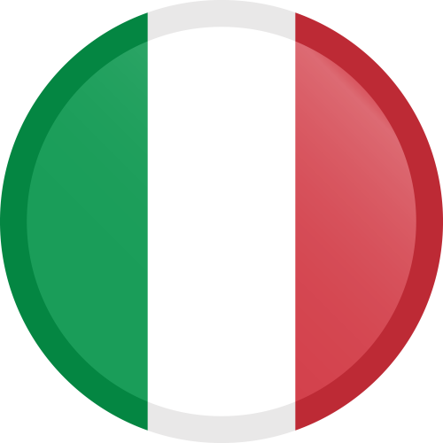 Petit Autocollant Drapeau Italien - Décalque Décoratif Pour