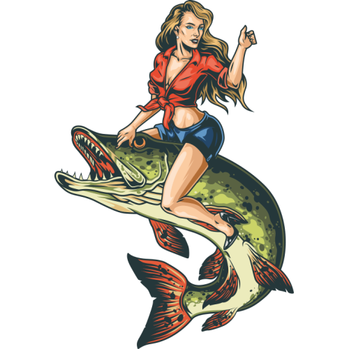 Stickers Pêche à La Ligne LOT De 2 Carpes - STICKERS SILHOUETTE - Foto 4