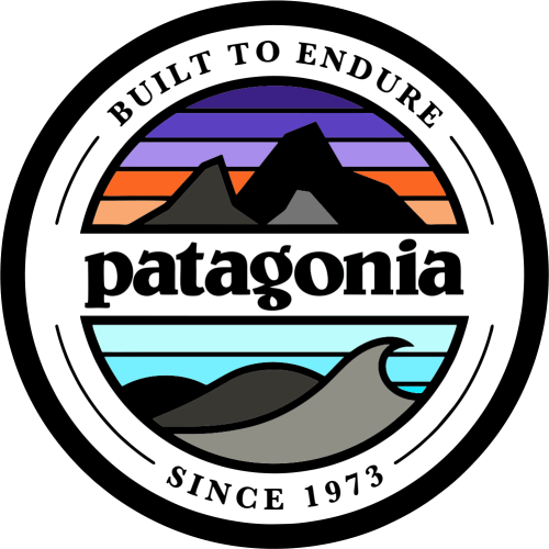 Sticker Patagonia Rond