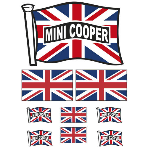 Mini Minor Stickers Kit Stickers Mini | MPA Déco