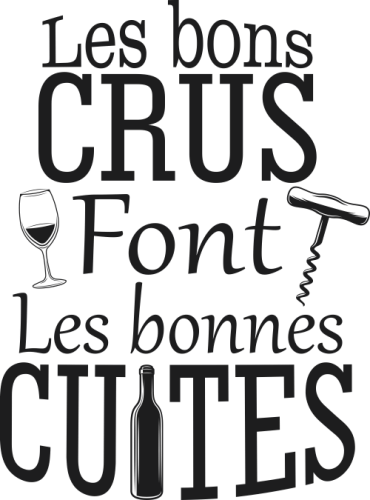 Sticker Mural Citation Vin Les Bons Crus Font Les Bonnes Cuites Mpa Deco Sticker Mural Citation Vin Les Bons Crus Font Les Bonnes Cuites Mpa Deco