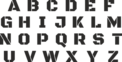 Planche Sticker Lettres N°2 - Stickers planche chiffres et lettres