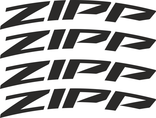 Sticker de Jante Vélo ZIPP (20mm) - Stickers de Jantes Vélo
