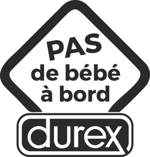 Sticker Pas De Bebe A Bord Durex Ref D Mpa Deco