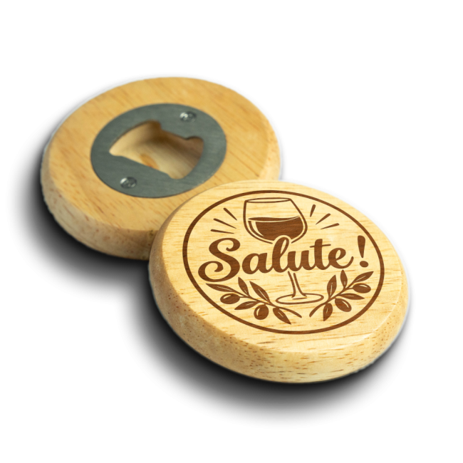 Décapsuleur personnalisé – "Salute !"