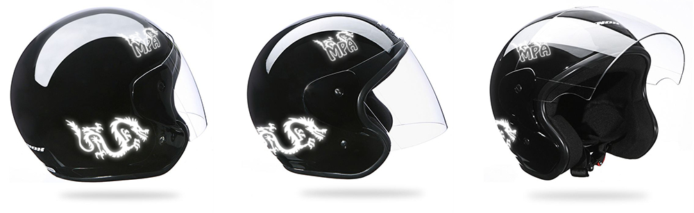 Kit Casque PlayBoy Rétro réfléchissant