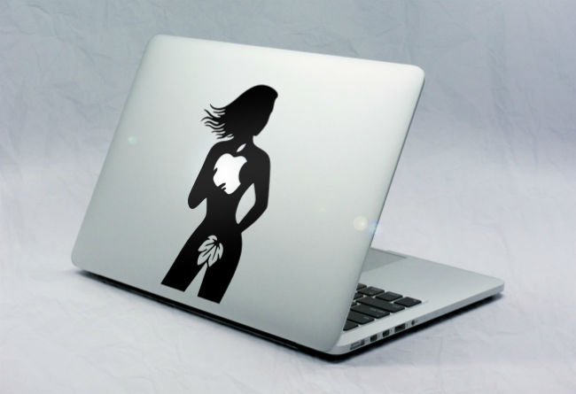 Sticker Macbook Femme