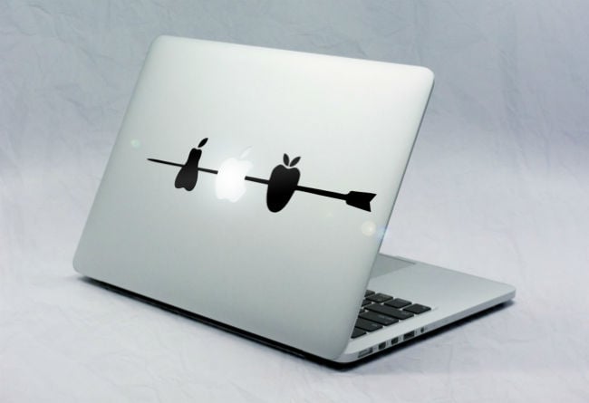 Sticker Macbook Brochette de fruits