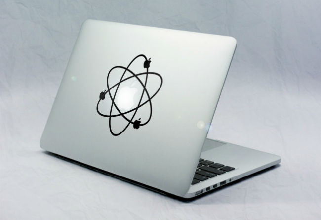 Sticker Macbook Atome