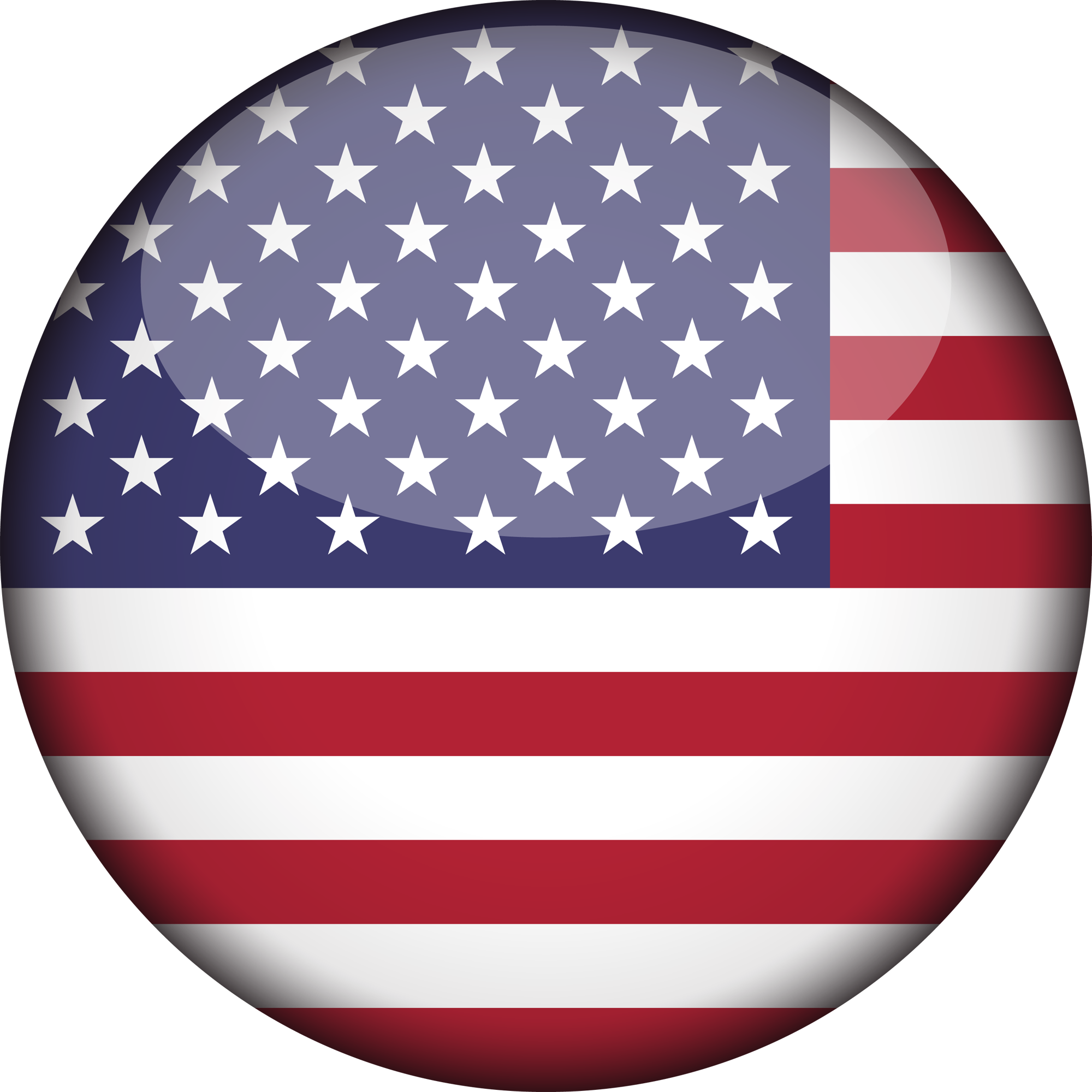 Lot De 2 Autocollants Drapeau Américain - Autocollant Voiture Ou Mur - Plastique - Fabriqué En Autriche