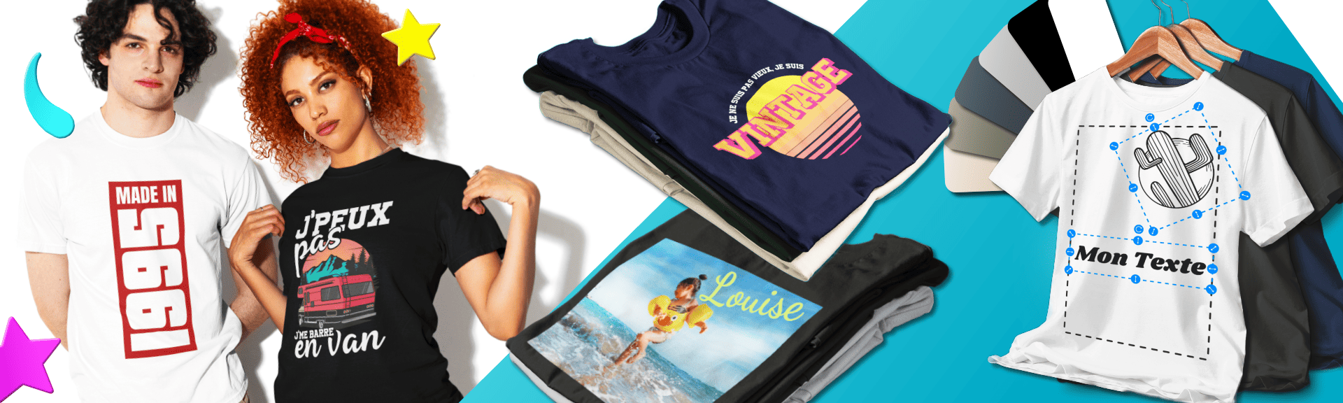 T-shirts personnalisés