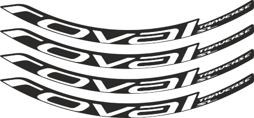 Sticker de Jante Vélo ROVAL Couleur (20mm) - Stickers de Jantes Vélo