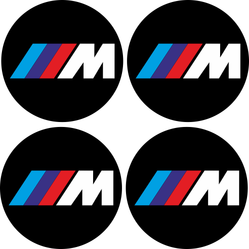 Stickers Jantes BMW M Motorsport - Stickers de Jantes BMW