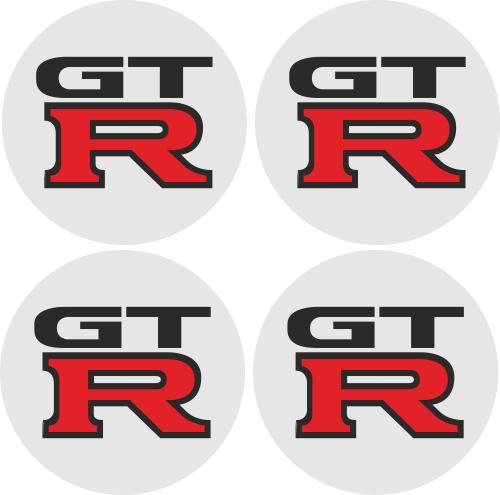 Stickers Jantes Nissan GTR - Stickers de Jantes Nissan