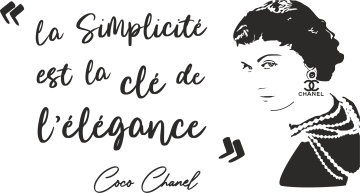 Sticker Citation Coco Silhouette Ref D132 Mpa Deco Sticker Citation Coco Silhouette Ref D132 Mpa Deco