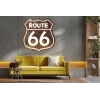 Sticker Vintage rouille 2 route 66 Sticker Vintage rouille 2 route 66