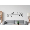 Sticker Silhouette Véhicule Volkswagen Golf 1 GTI Sticker Silhouette Véhicule Volkswagen Golf 1 GTI