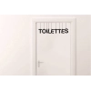 Sticker signe Homme Femme Toilettes Lettres Sticker signe Homme Femme Toilettes Lettres
