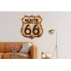 Sticker Vintage route 66 destroy Sticker Vintage route 66 destroy