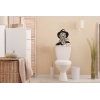 Sticker Toilettes Horror movie Freddy Sticker Toilettes Horror movie Freddy