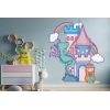 Sticker Muraux Princesse Dragon Château Sticker Muraux Princesse Dragon Château