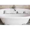 Sticker pour baignoire Pêche Sticker pour baignoire Pêche