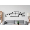 Sticker Silhouette Véhicule Mercedes Evo 2 Sticker Silhouette Véhicule Mercedes Evo 2