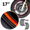 Liseret autocollant pour jantes moto 17 pouces – kit stickers vinyle facile à poser