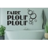 Sticker Mural Citation Faire Plouf Plouf Sticker Mural Citation Faire Plouf Plouf