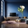 Sticker Fleur Calla Aquarelle Sticker Fleur Calla Aquarelle