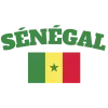 T-shirt femme personnalisé - Football - "Maillot de foot SÉNÉGAL"