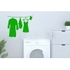 Sticker Buanderie Fil à linge Sticker Buanderie Fil à linge