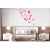 Sticker Papillons rose Chambre Fille Sticker Papillons rose Chambre Fille