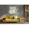 Sticker Vintage rouille route 66 Sticker Vintage rouille route 66