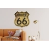 Sticker Vintage grunge route 66 Sticker Vintage grunge route 66