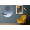 Sticker Minimaliste Boheme Rond Paysage 2 Sticker Minimaliste Boheme Rond Paysage 2