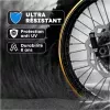 Liseret autocollant pour jantes moto 21 pouces – kit stickers vinyle facile à poser