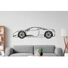 Sticker Ferrari 458 Italia Silhouette Véhicule Sticker Ferrari 458 Italia Silhouette Véhicule
