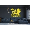Sticker muraux Lion Reggae Jamaïque Sticker muraux Lion Reggae Jamaïque