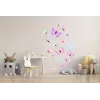 Sticker Papillons rose et violet Chambre Fille Sticker Papillons rose et violet Chambre Fille