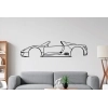 Sticker Silhouette Véhicule Porsche 918 Spyder Sticker Silhouette Véhicule Porsche 918 Spyder