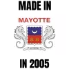 T-shirt femme personnalisé - Villes et voyages - "Mayotte"