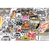 Pack D'autocollants Racer N°1 - Lot de 25 Stickers Pack D'autocollants Racer N°1 - Lot de 25 Stickers